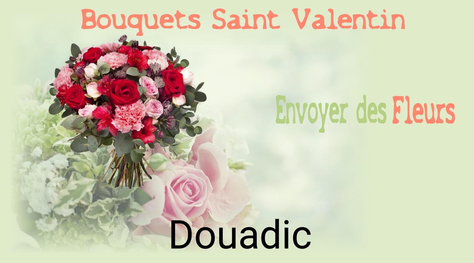 Roses de Saint-Valentin livrées à Douadic